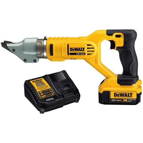 dewalt cordless sheet metal shears|DeWalt 14 gauge shear cordless.